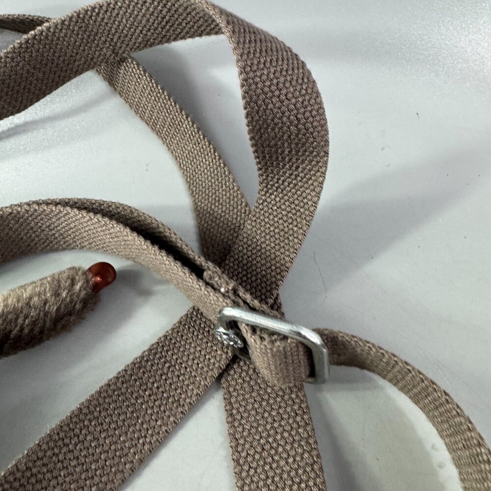 Kipling Brown Cotton Adjustable Strap with A Matc… - image 3